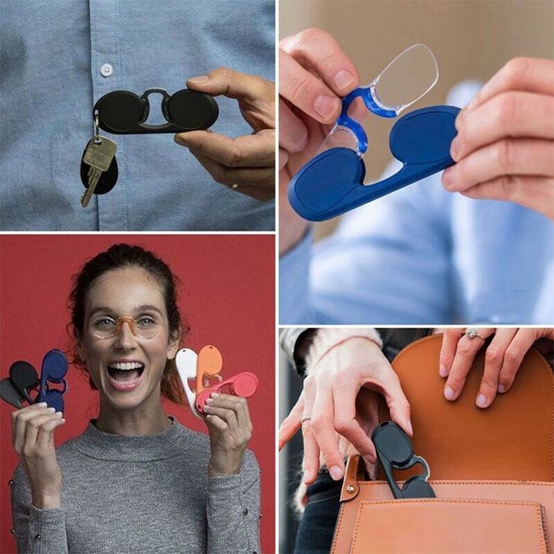 Portable Mini Nose Clip Reading Glasses🔥Hot Sale🔥