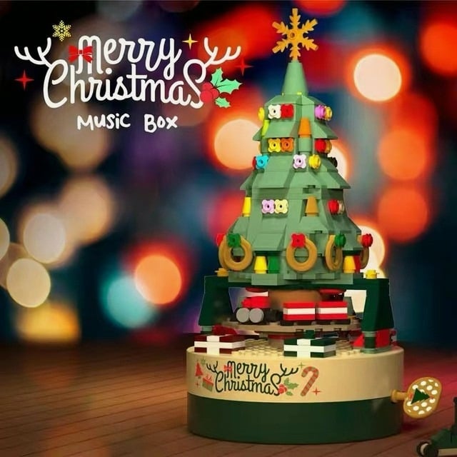 🎄Early Christmas Sales 49% OFF—— Christmas tree brick music box🎵