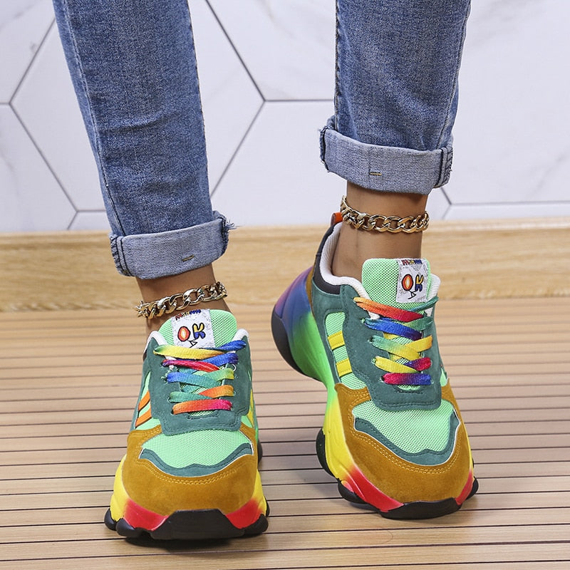 2024 Great Deals Comfortable Fashion Colorful Sneakers