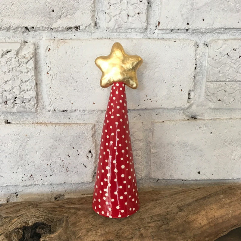 Merry Christmas Art Ceramic Christmas Tree Decoration