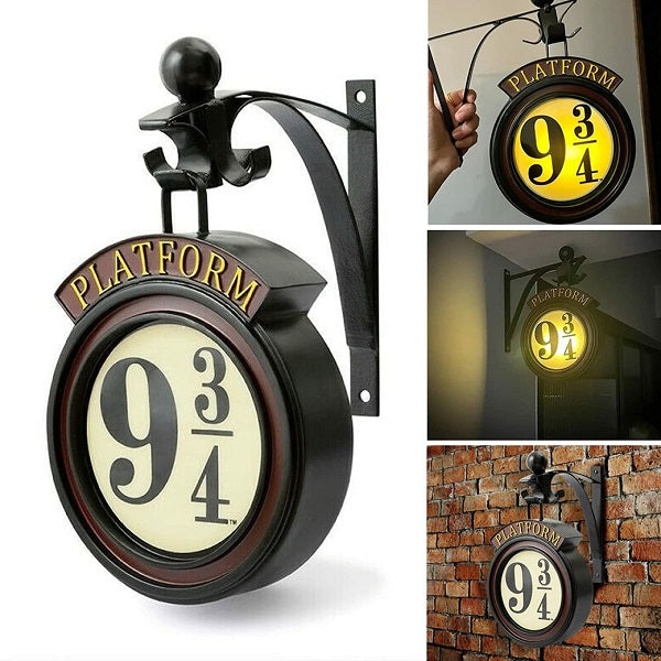 Harry Potter Hanging 9 3/4 Night Light (Un regalo perfecto para los fans)