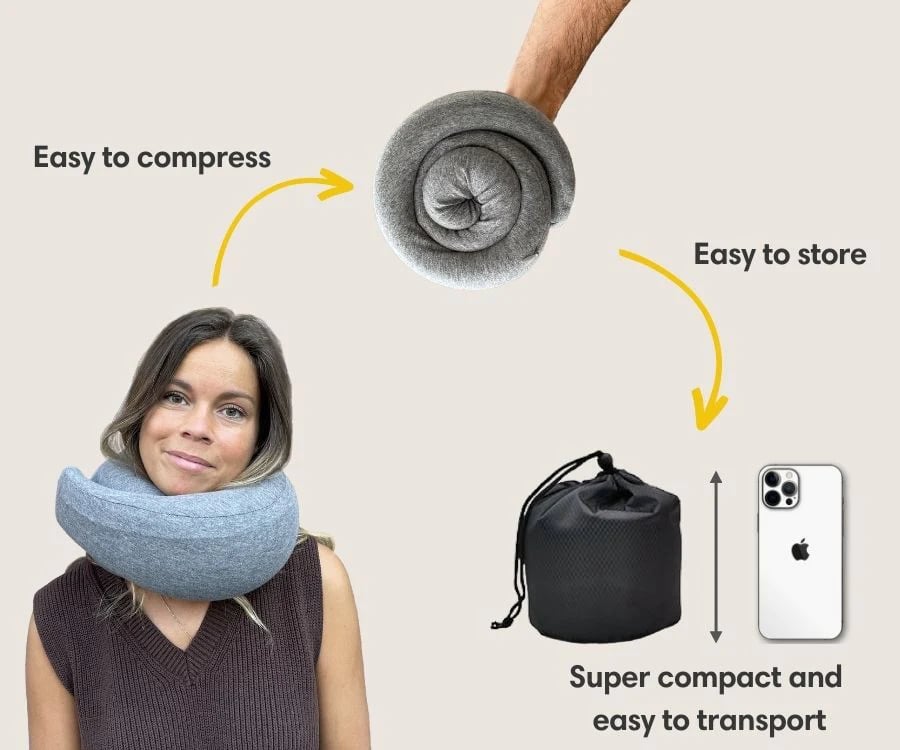 ❤️Last Day 50% OFF💥TRAVEL Neck Pillow🎁Buy 2 Get 1 Free