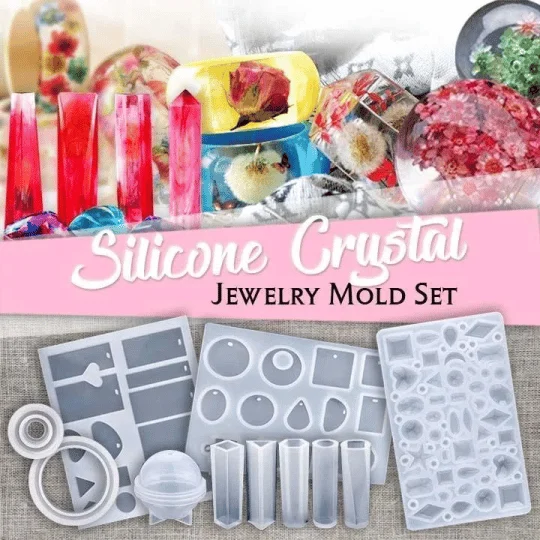 💐Sale 50% OFF – DIY Crystal Mold SET (With159 PCS KIT)