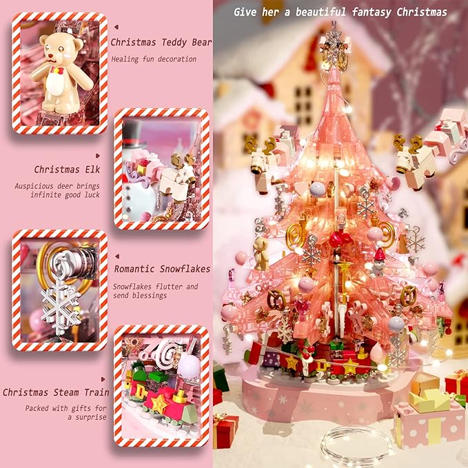 🎄Early Christmas Sales 49% OFF—— Christmas tree brick music box🎵