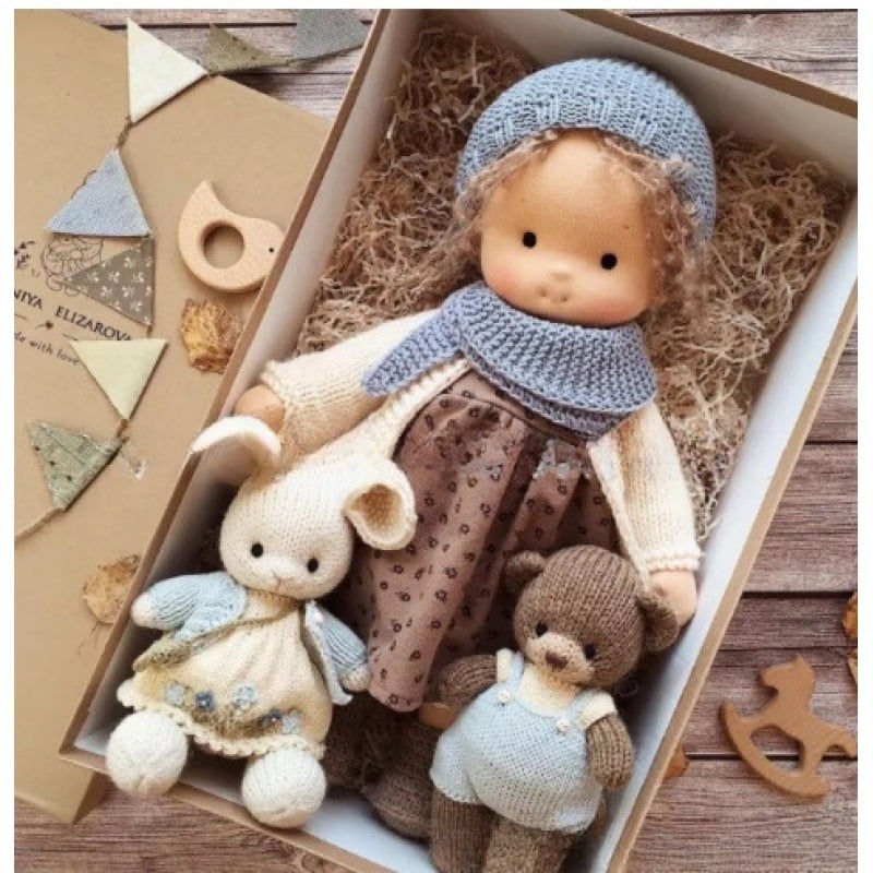 ALL🎁🎁The Best Gift for Kids-Handmade Waldorf Doll👧(Buy2 Free Shipping)