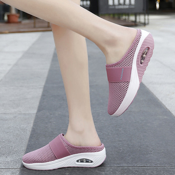 Scarpe Antinfortunistiche SPIEZ Donna – Punta Composito, Slip-on, Antiscivolo, Nero-viola, Taglie 35-41, Leggere E Metal-free